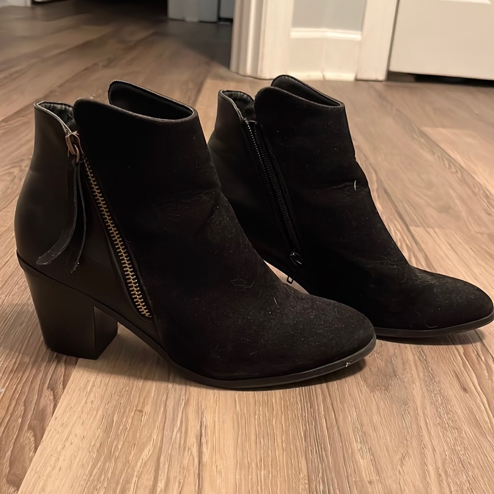 Black booties